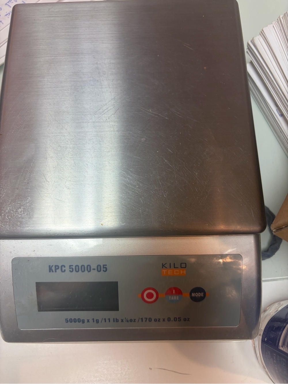 KPC 5000-05 Silver Digital Scale